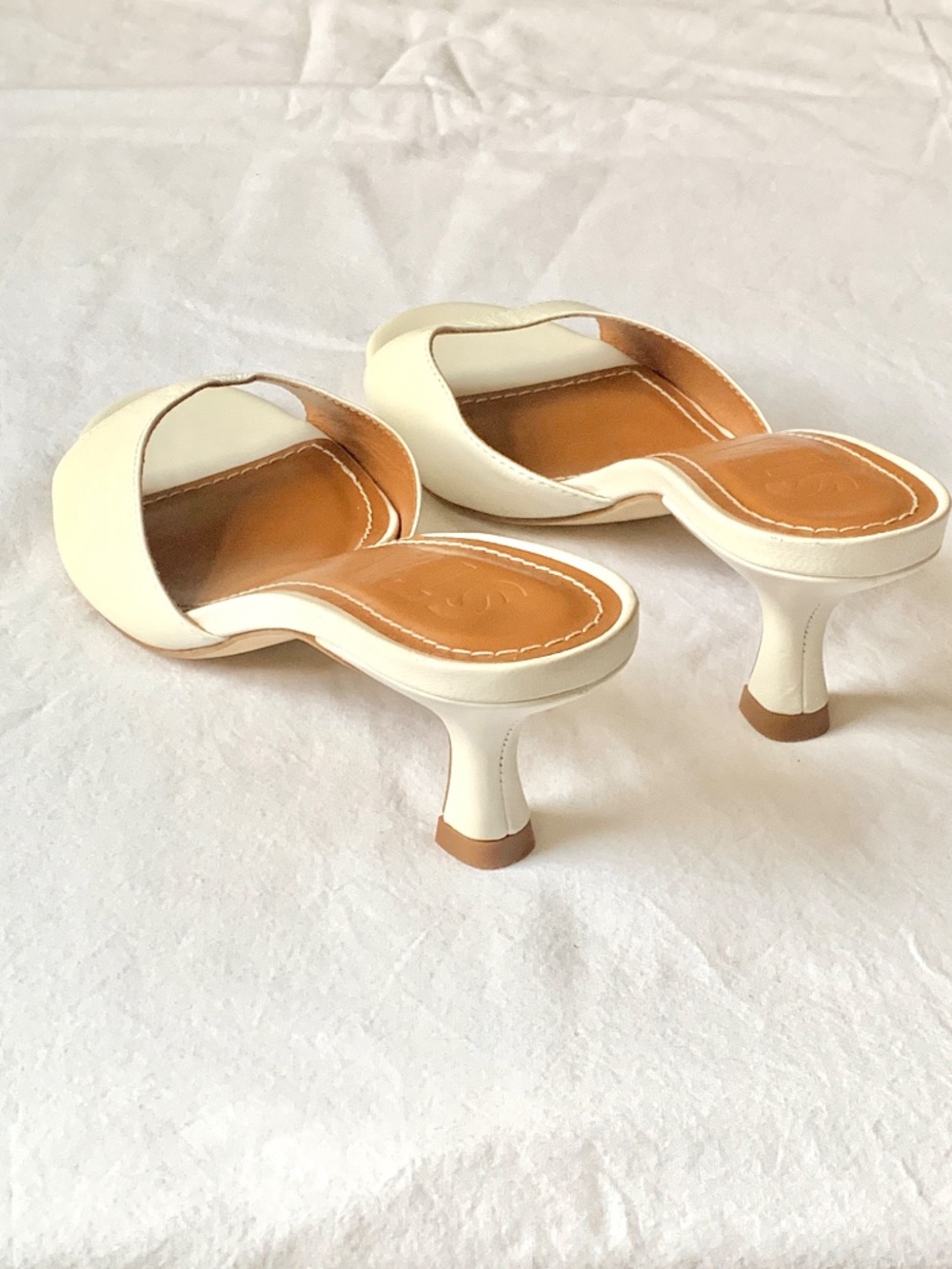 Staud Brigette Leather Heeled Sandals 36 - Picture 5 of 16